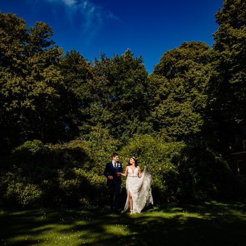 Trouwfotograaf Kasteel de Wittenburg in Wassenaar | Ana en Klaus